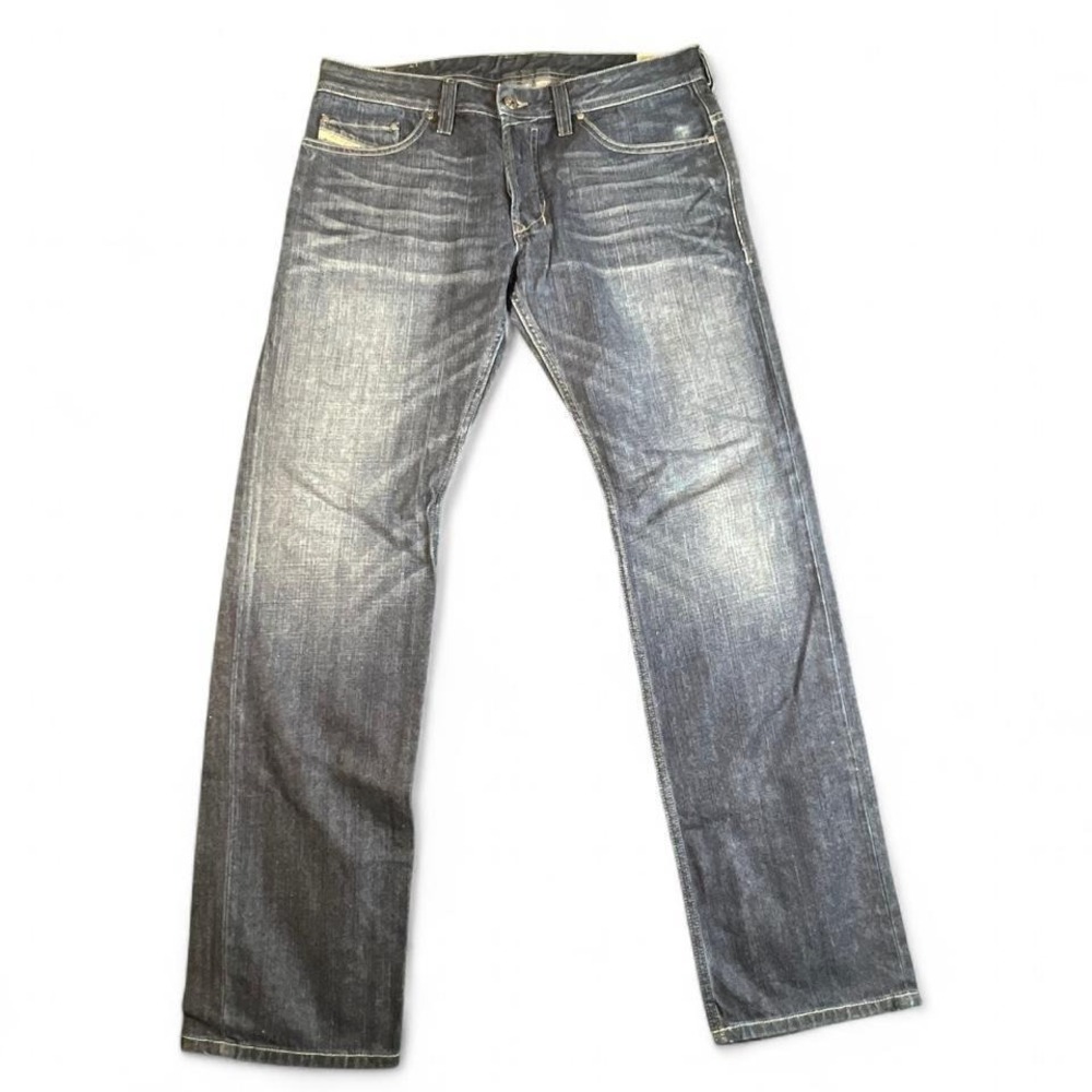 Diesel Safado Regular Slim Straight Dark Wash Jeans Men's 33x32 Denim